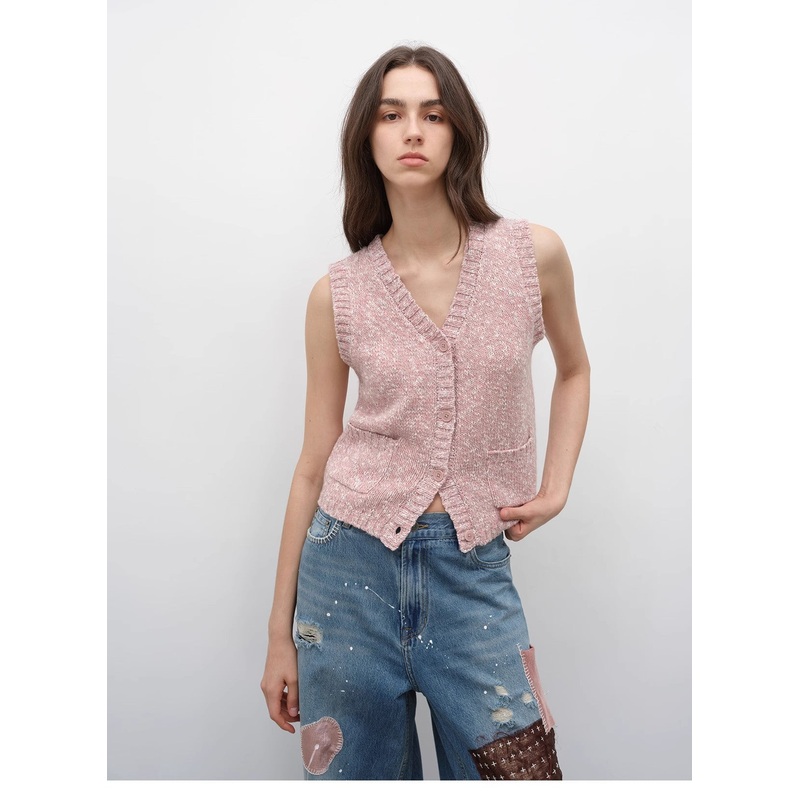 Stacking Rehearsal Knitted Vest