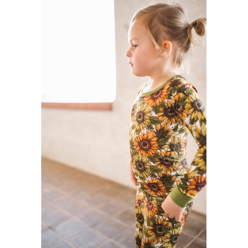 Sunny (Sunflower) Long Sleeve PJ’s