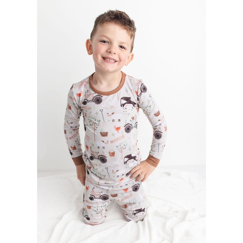 Tractor Ride (Farm) Long Sleeve PJ’s BDLJ