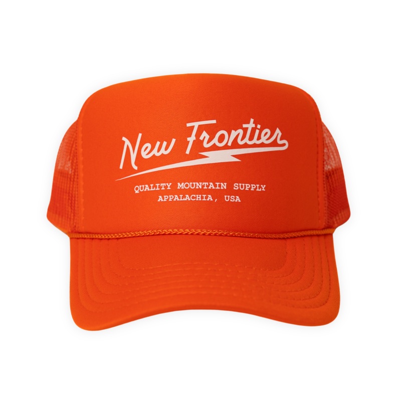 Bolt Trucker Hat (Pumpkin Orange)