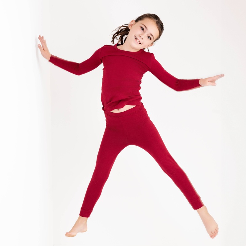 Burgundy Long Sleeve PJ’s|2T|3T|4T|5/6Y|7/8Y|9/10Y