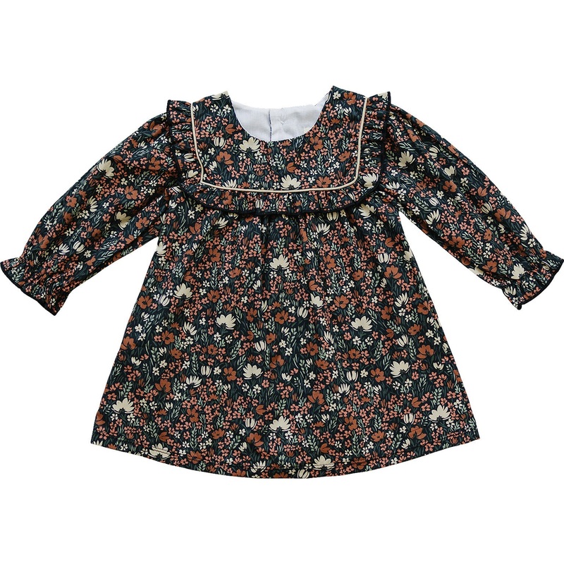 Midnight Meadow Dress|0-3|3-6|6-12|18|2T|3T|4T|5T|6Y|7Y