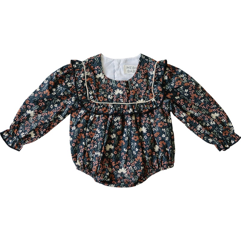Midnight Meadow Romper|0-3|3-6|6-12|18|2T