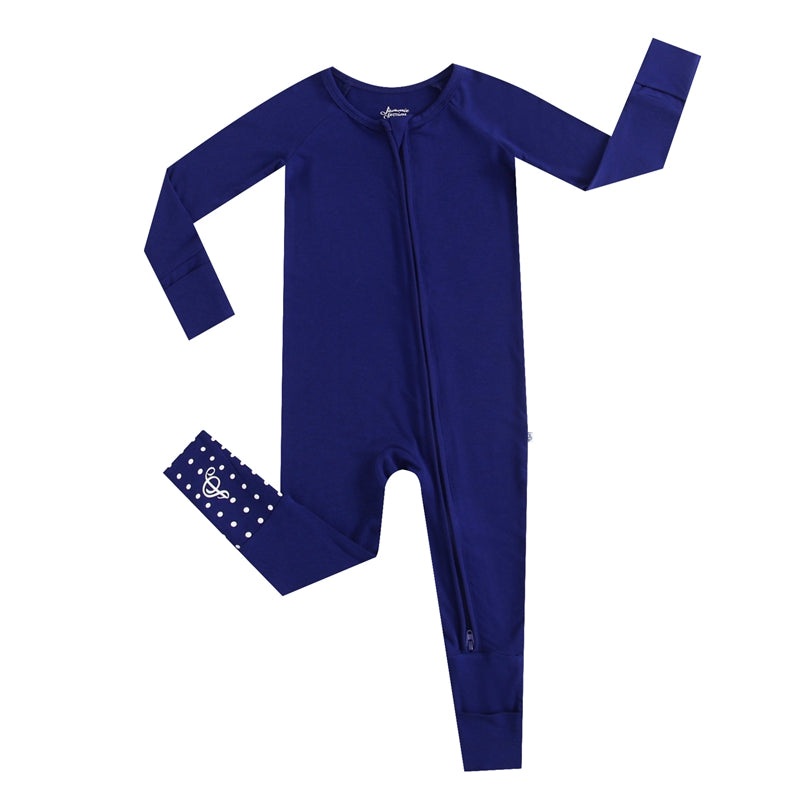 Royal Blue Romper|Preemie|Newborn|0-3M|3-6M|6-12M|12-18M|18-24M