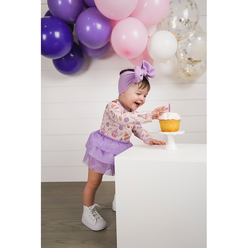 BIRTHDAY GIRL DREAM TUTU BODYSUIT DRESS