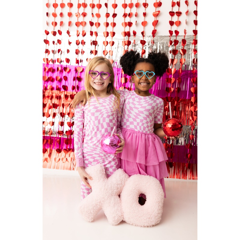 BUBBLEGUM WAVY CHECKERS DREAM SET
