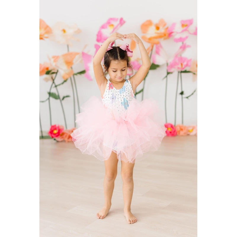Dots & Daisies Tank Tutu Leotard