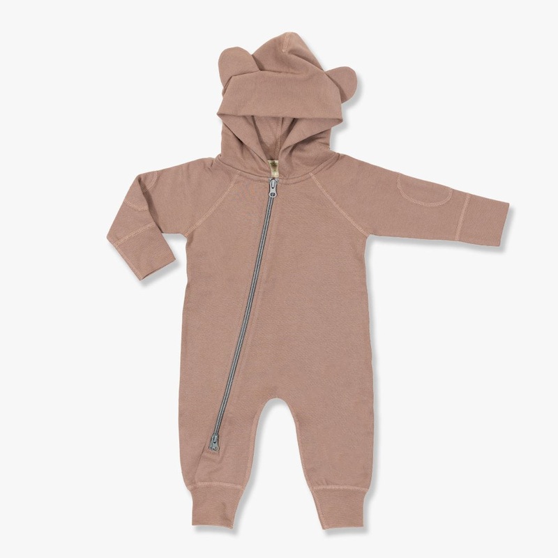 Ginger Bear Winter Zipsuit|0-3m|3-6m|6-12m|12-18m|18-24m|brown