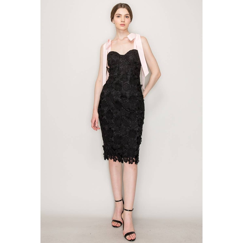 Lana Bow Dress|S|M|L