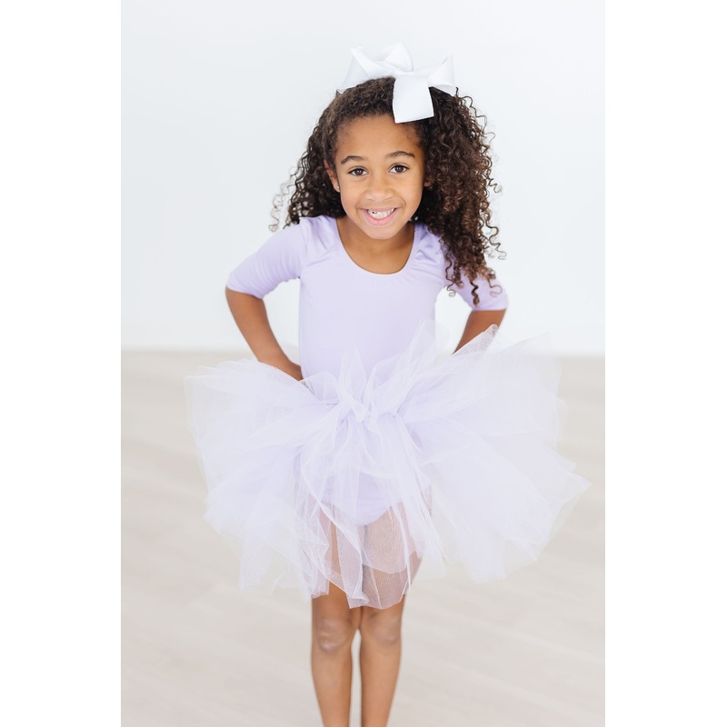 Lavender 3/4 Tutu Leotard|6-12M|12-24M|2T|3T|4T|5/6|7/8