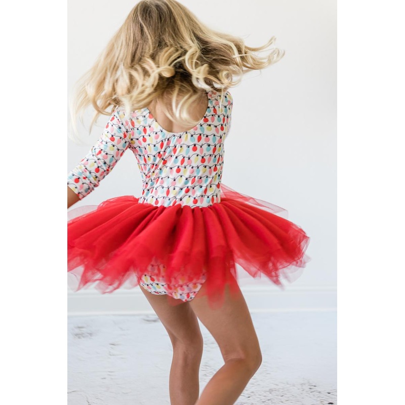 Merry & Bright 3/4 Tutu Leotard