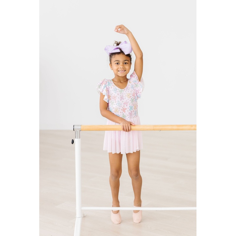 Springtime Bows S/S Twirl Leotard
