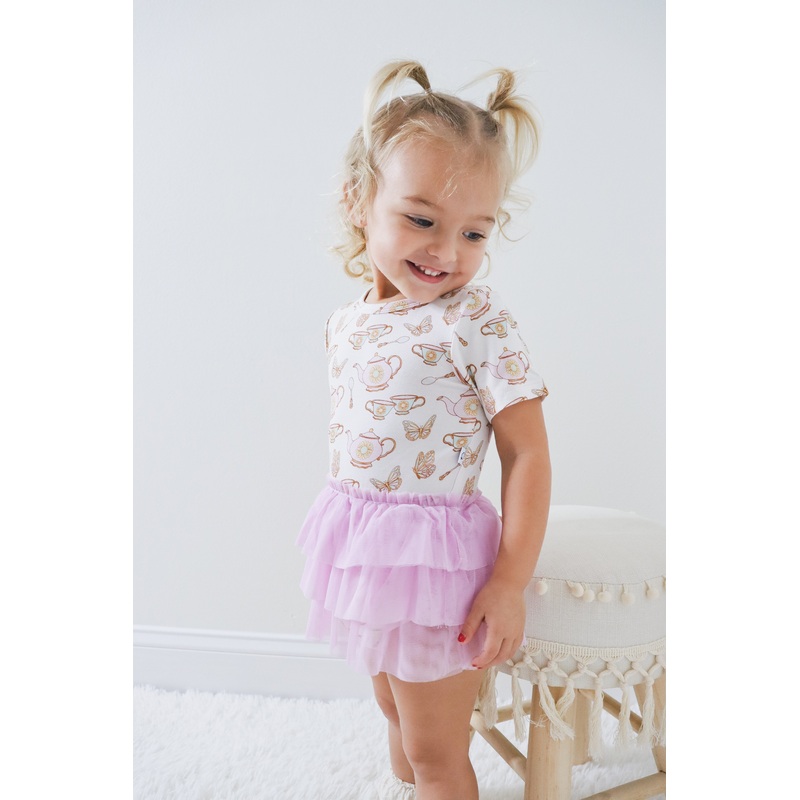 TEA TIME DREAM TUTU BODYSUIT DRESS