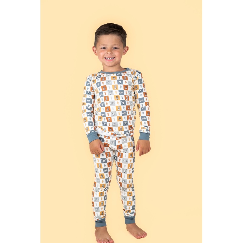 WILD WEST CHECKERS DREAM SET|12-18M|18-24M|2T|3T|4T|5/6|7/8|9/10|12/14