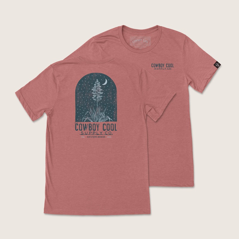 Century Agave T-Shirt|Heather Mauve|S|M|L|XL|2XL|3XL