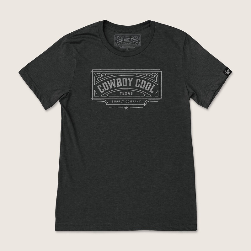 Cowboy Cool T-Shirt|S|M|L|XL|2XL|3XL|Black