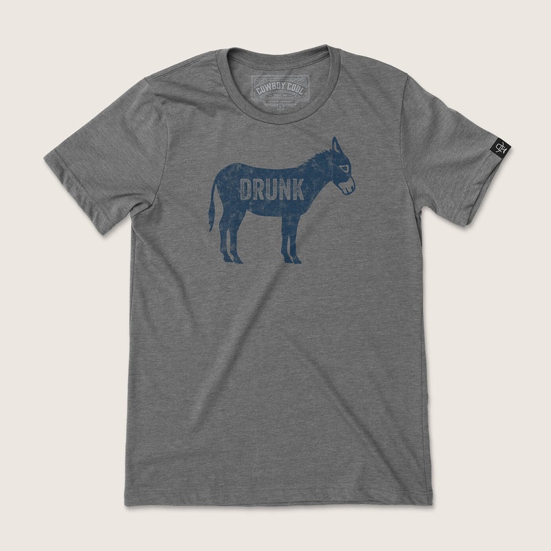 Drunk A$$ T-Shirt|S|M|L|XL|2XL|Gray