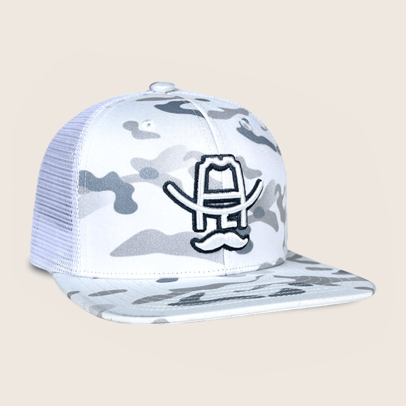 Hank 3D Hat – Snow Camo|White Camo