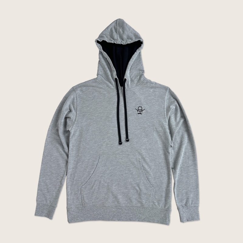 Logo Hoodie|Heather Grey/Black|S|M|L|XL|2XL