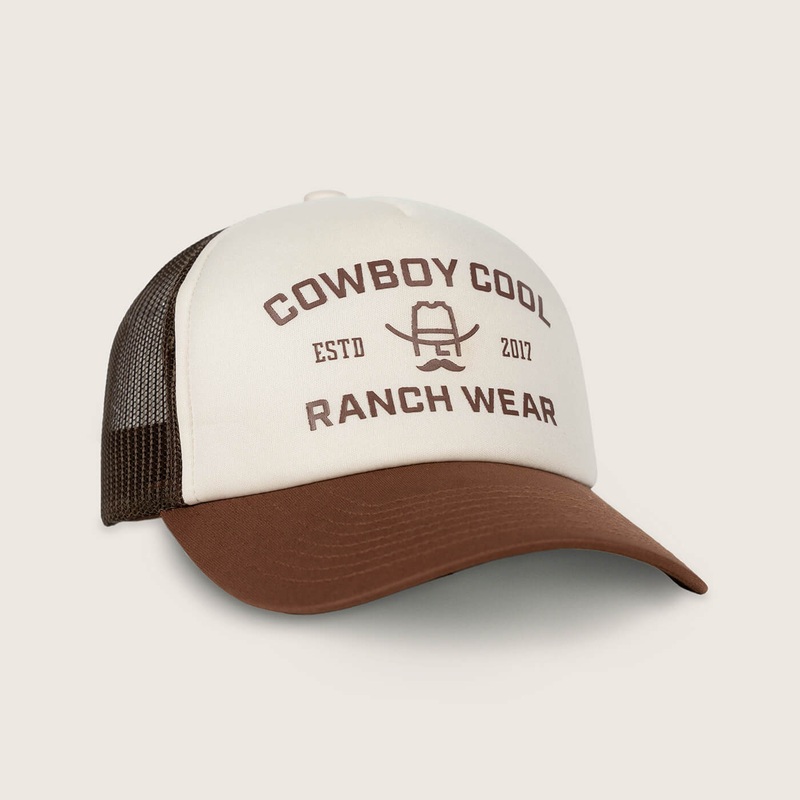 Ranch Hand Hat|OS|Bone/Brown/Chocolate