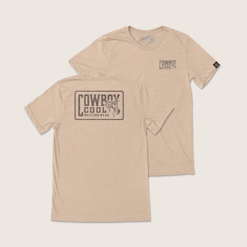 Roughrider T-Shirt|S|M|L|XL|2XL|Heather Tan