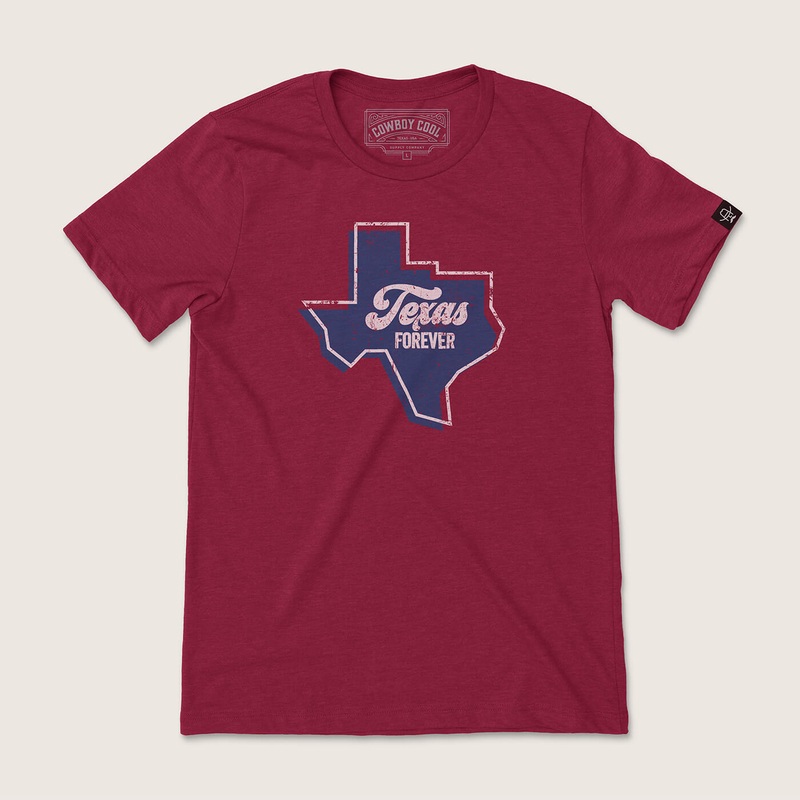 Texas Forever T-Shirt|Red|S|M|L|XL|2XL|3XL