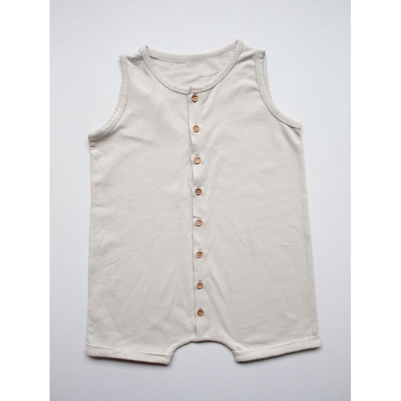 The Beach Bum Playsuit|undyed|0-3 months|3-6 months|6-9 months|9-12 months|12-18 months|18-24 months