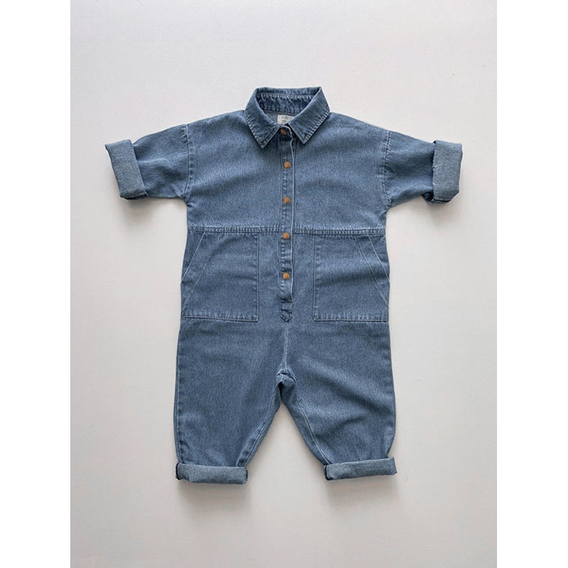 The Denim Boiler Suit|light denim|0-3 months|3-6 months|6-9 months|9-12 months|12-18 months|18-24 months|2-3 years|3-4 years|4-5 years|5-6 years|6-7 years|7-8 years|8-9 years|9-10 years
