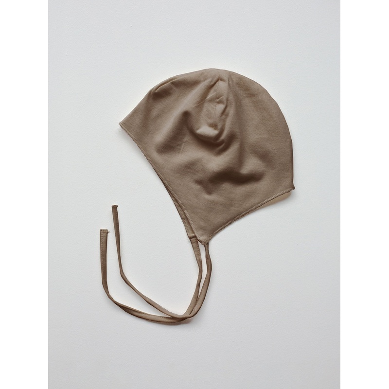 The Essential Bonnet|mushroom|undyed|NB|0-6 months|6-12 months|12-18 months|18-24 months|2-3 years