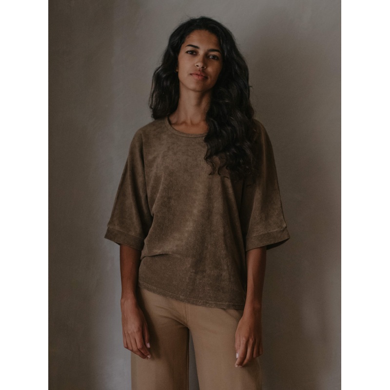 The Oversized Terry Top – Women’s