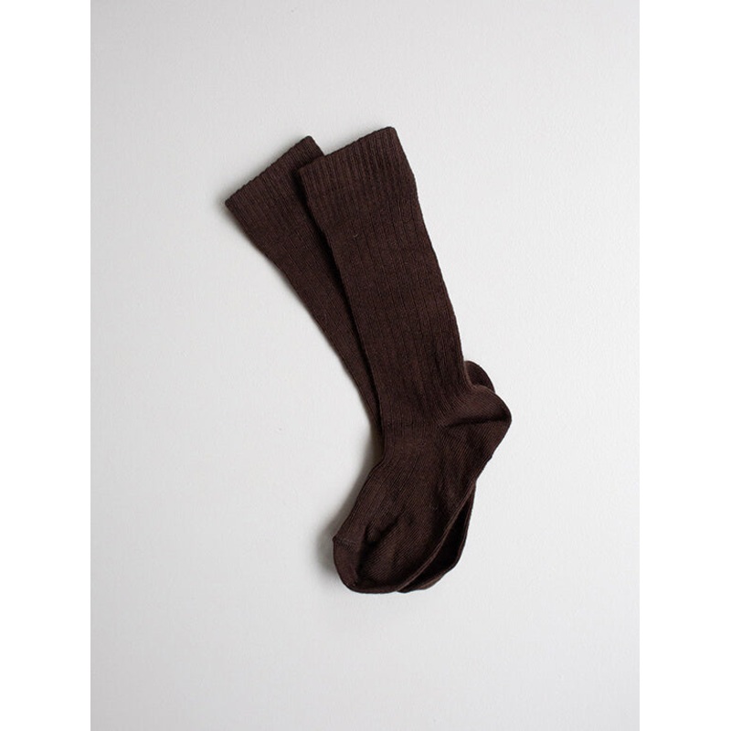 The Ribbed Sock|antique rose|bronze|chocolate|gray melange|oatmeal|walnut|0-12 months|12-24 months|2-4 years|4-7 years|7-10 years|NB