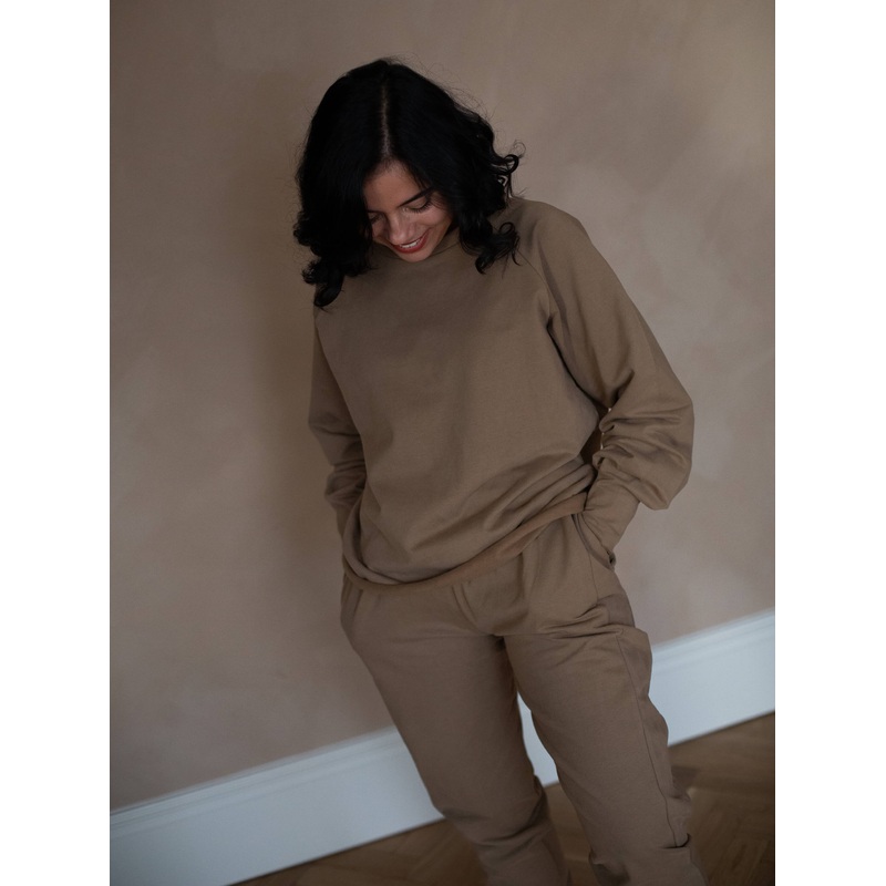 The Sweatshirt – Women’s|gray melange|walnut|XS|S|M|L|XL