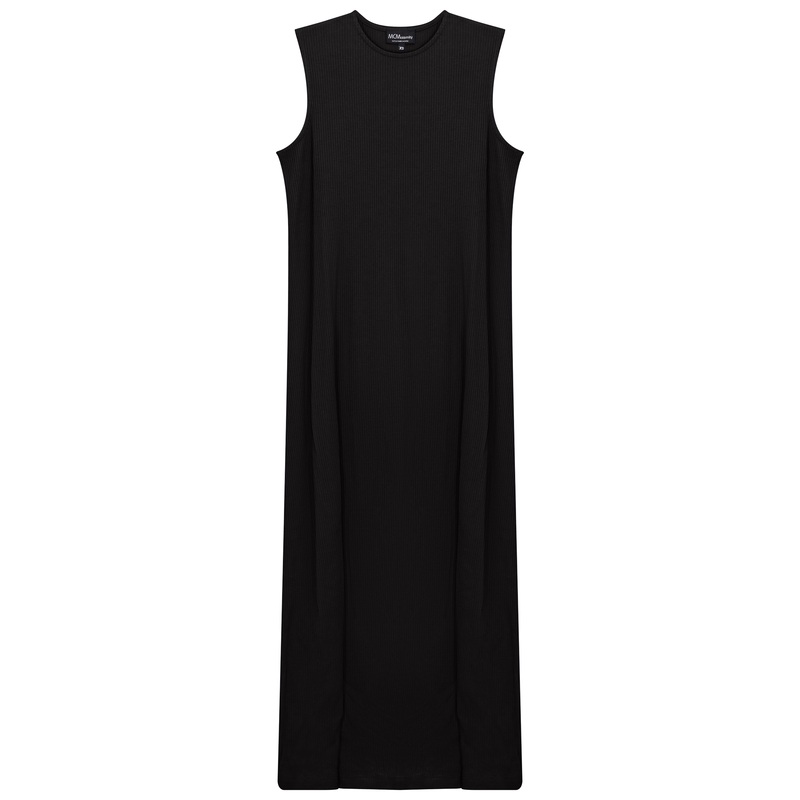 Maternity Ribbed Midi Dress|Black|Chambray|Dark Denim|XS|S|M|L|XL|1XL