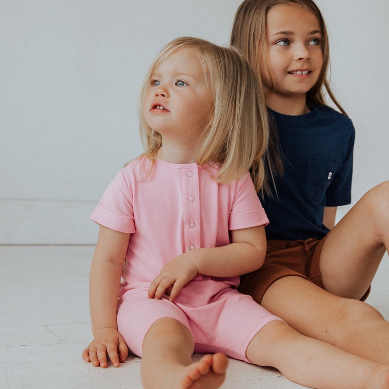 Essentials Rag Romper – ‘Light Pink’
