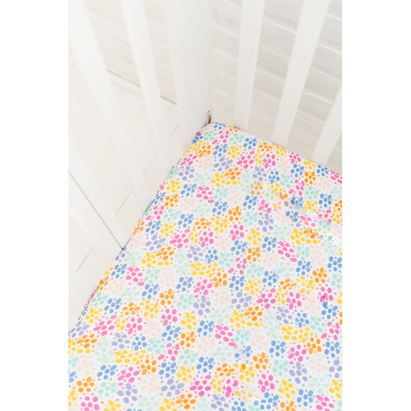 Korrie Dots Bamboo Crib Sheet