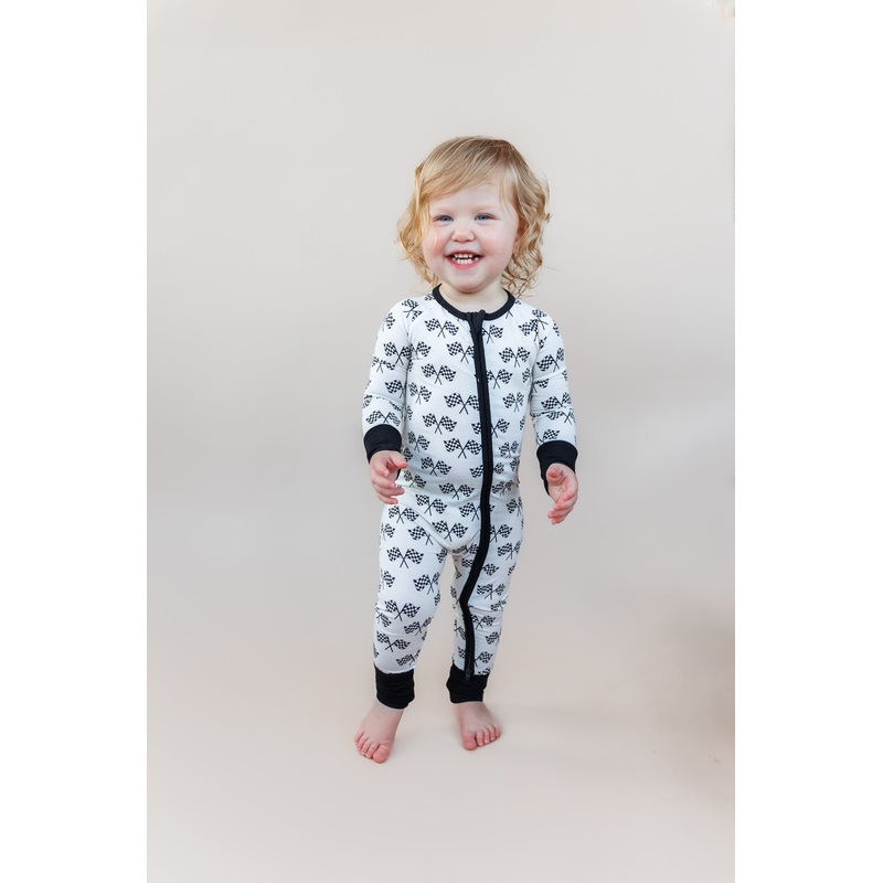 RACE DAY DREAM ROMPER|Preemie|NB|0-3M|3-6M|6-12M|12-18M|18-24M|2T|3T