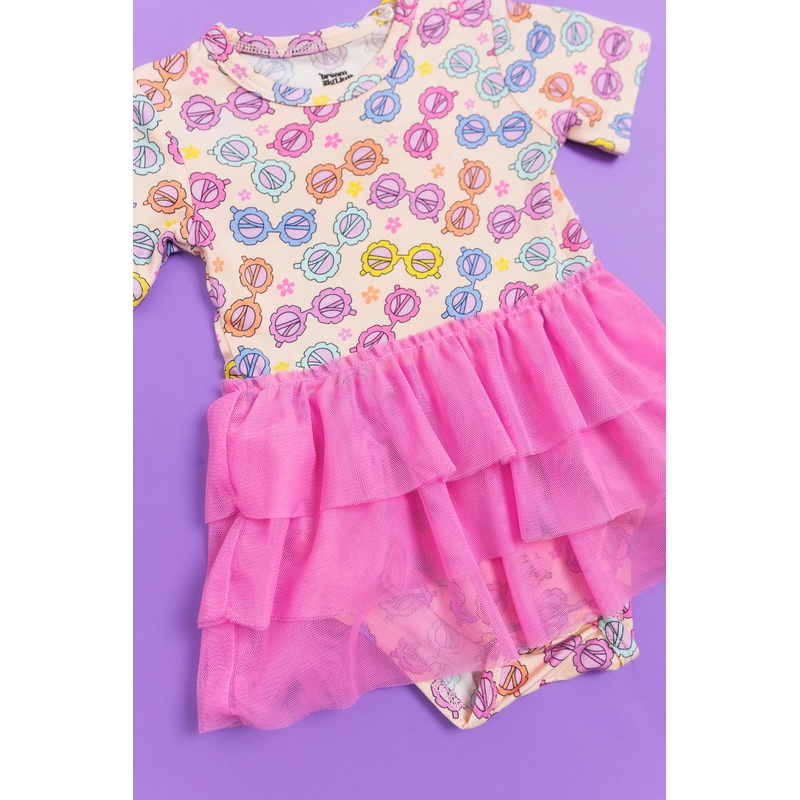 RAY OF SUNSHINE DREAM TUTU BODYSUIT DRESS