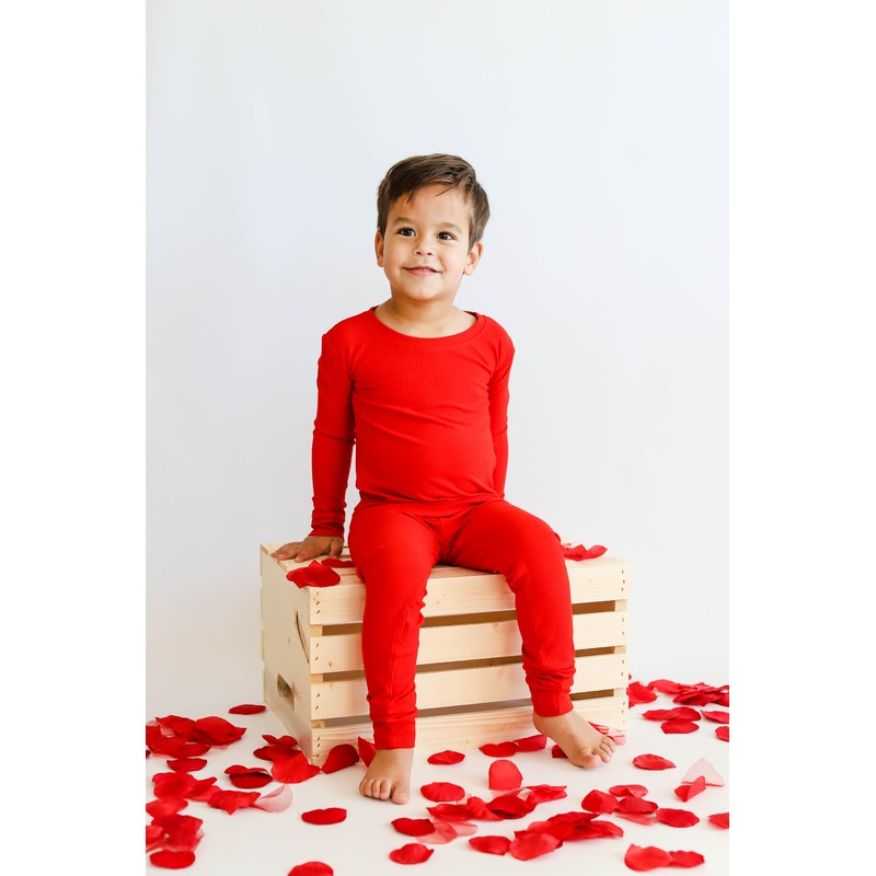 RED RIB DREAM SET|12-18M|18-24M|2T|3T|4T|5/6|7/8|9/10|12/14