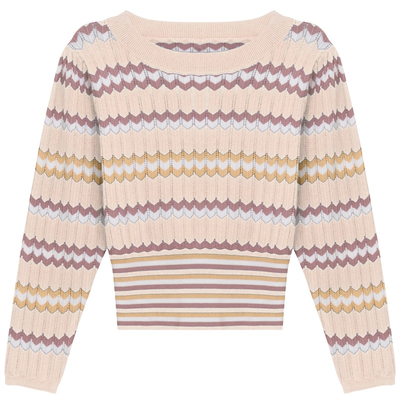 Zig Zag Striped Sweater|Insignia Blue|Wheat|XXST|XST|ST|MT|LT|XLT|XXLT