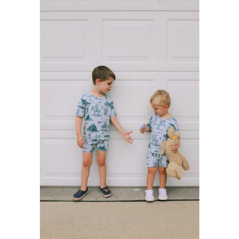 Bamboo Rodeo Short Set for Kids