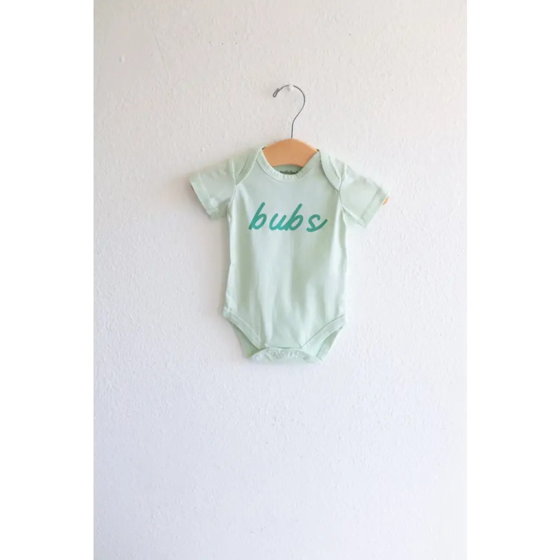 Bubs Organic Cotton Baby Onesie