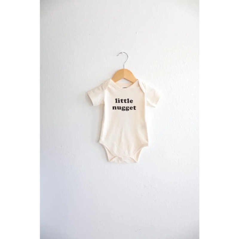 Little Nugget Organic Cotton Baby Bodysuit