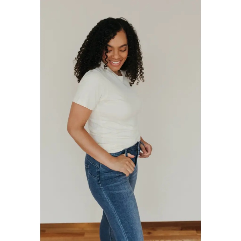 Organic Cotton Everyday T-Shirt in Natural