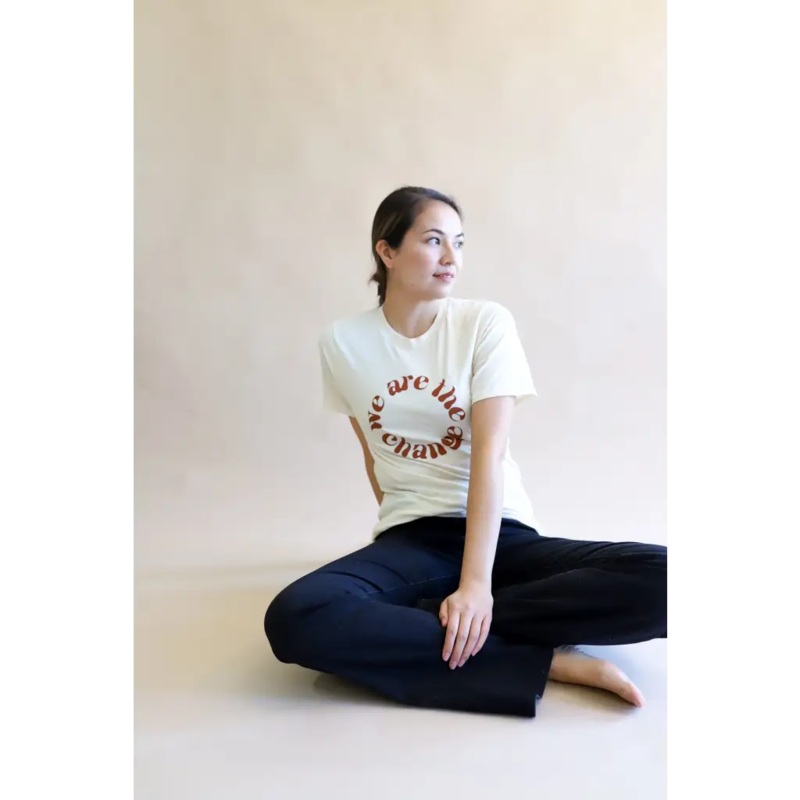 We are the Change Graphic T-shirt for Adults