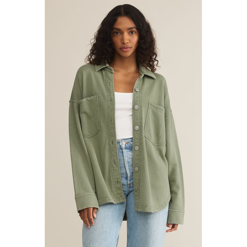 ALL DAY KNIT JACKET|X-Small|Small|Medium|Large|X-Large|Avocado