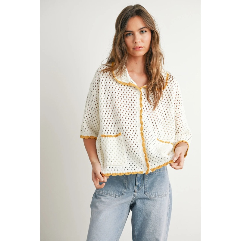 Calla Crochet Top|Small|Medium|Large