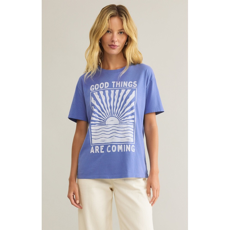 GOOD THINGS BOYFRIEND TEE|X-Small|Small|Medium|Large|X-Large
