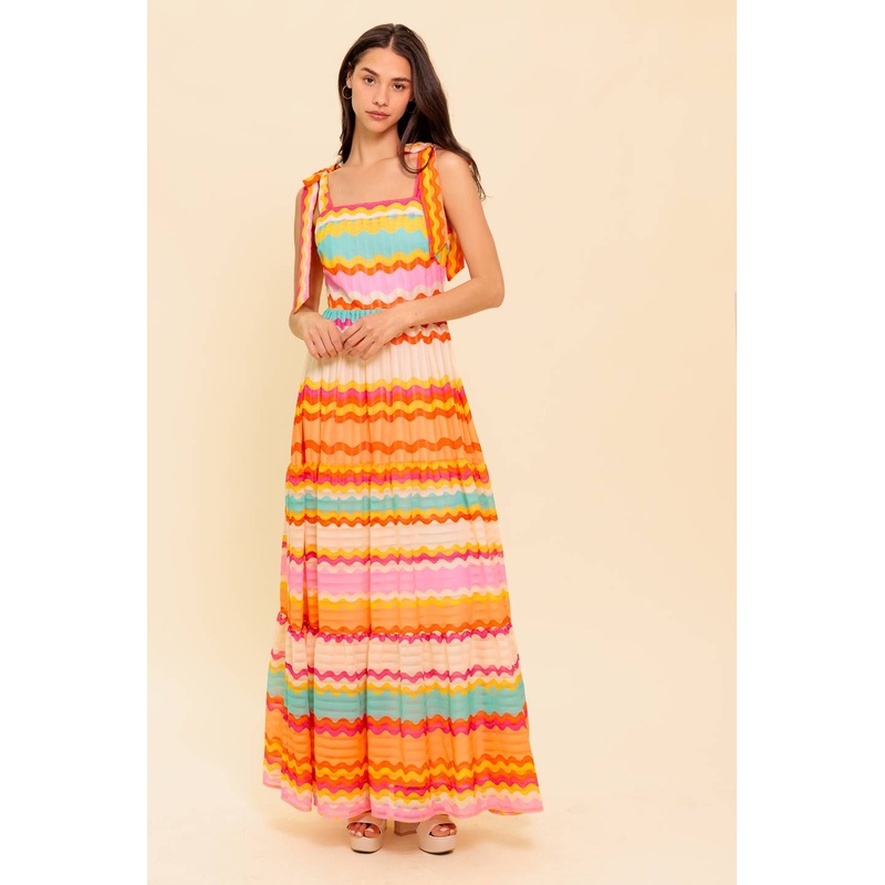 IN THE SPOTLIGHT WOVEN MAXI DRESS