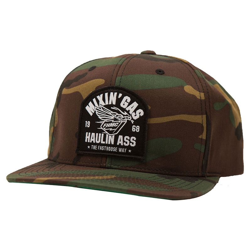 Mixin’ Gas Hat|Black|Camo