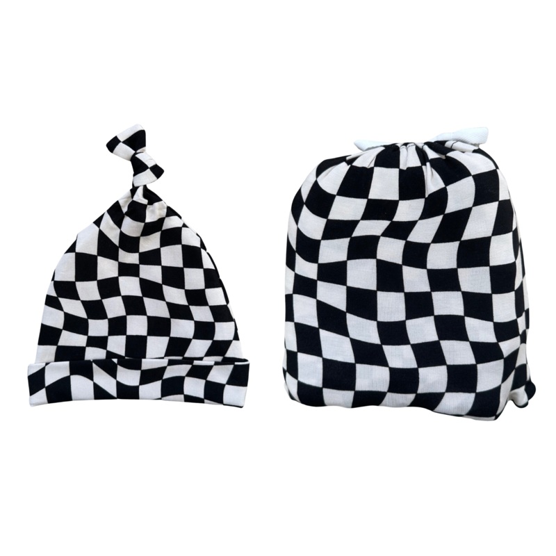 Warped Tour | Swaddle Set|Swaddle + Hat|Swaddle + Bow